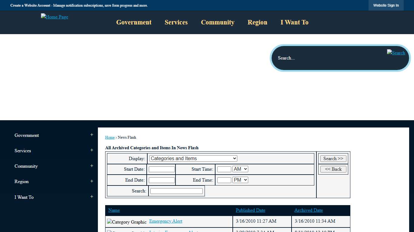 News Flash • Minot, ND • CivicEngage